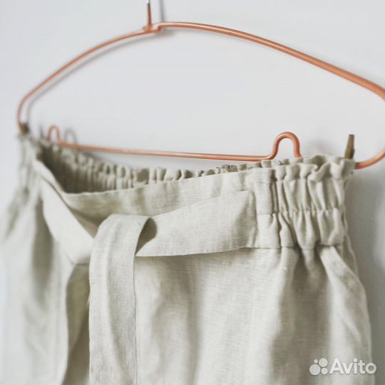 Шорты изо льна