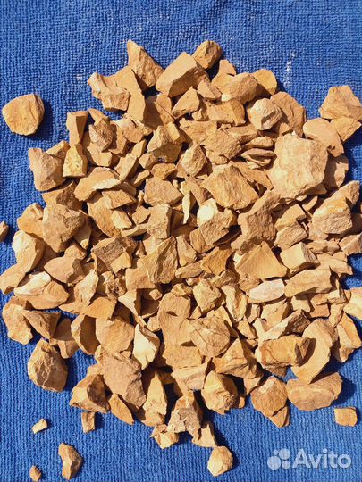 Крошка каменная песчаник тигровый (желтый)