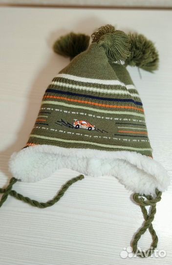 Теплая шапка размер 50