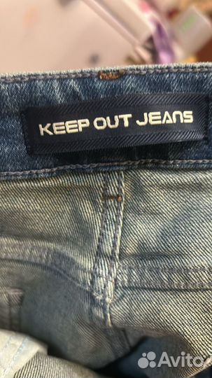 Джинсы keep out