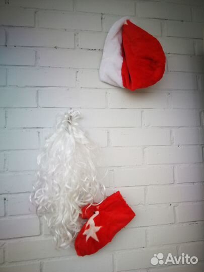 Костюм деда мороза взрослый