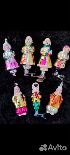 Елочные игрушки СССР