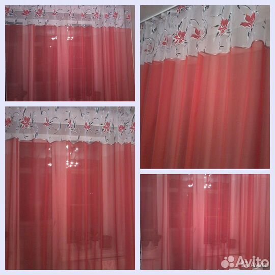 Комбинированный тюль