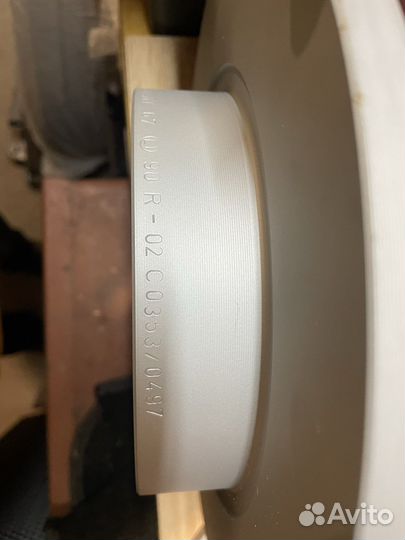 Диски тормозные задние aveo/cruze/astra J/mokka 09