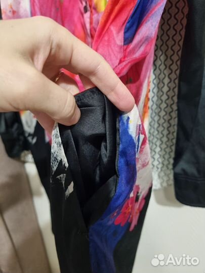 Блузка из 100 натурального шелка 52-54