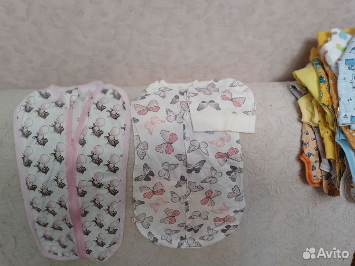 Вещи на грудничка новые и практически новые