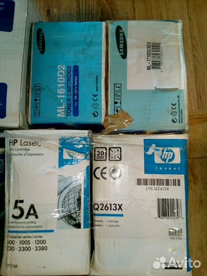 Картридж для лазерного принтера оригинал