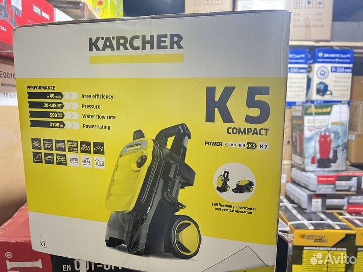 Мойка высокого давления karcher K 5 Compact