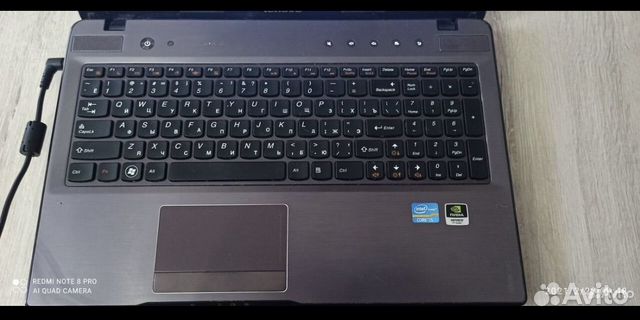 Ноутбук lenovo z570 l5, 8 gb, SSD, HHD, Nvidia объявление продам