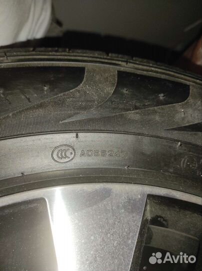 Колеса в сборе r18 летние 5 112