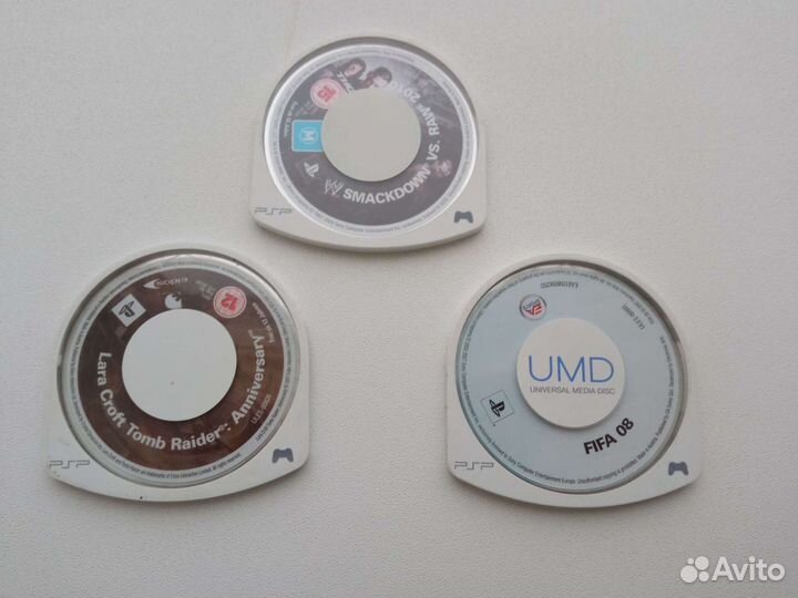 Диски для psp 3 шт