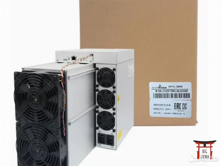 Asic майнер Antminer E9pro 3836