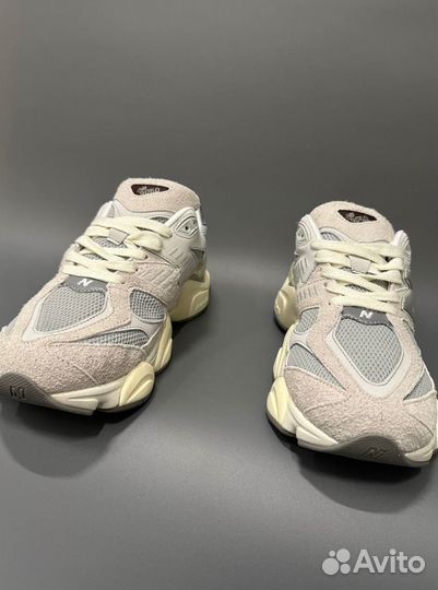 Кроссовки New Balance 9060, Gray Beige Люкс