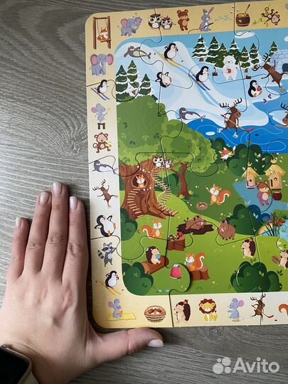 Игра-пазл виммельбух 