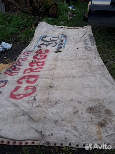 Утеплитель для гаража брезентовый