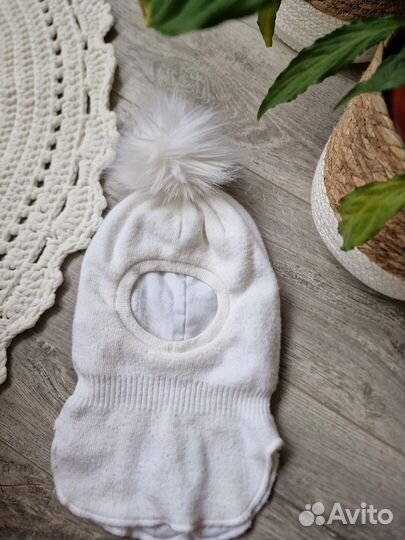 Шапка шлем на девочку