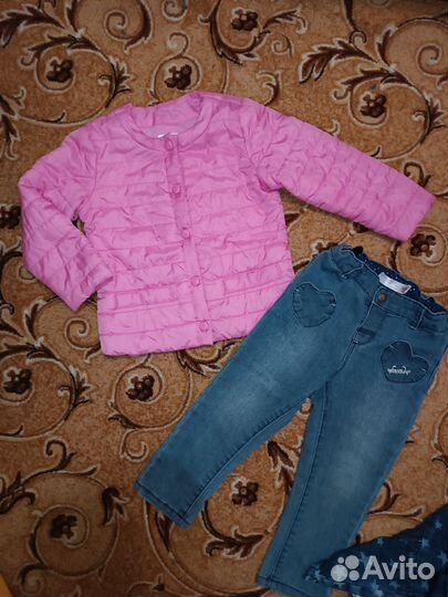 Вещи пакетом для девочки 1-2 года