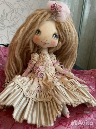 Кукла интерьерная 30 см ручная работа