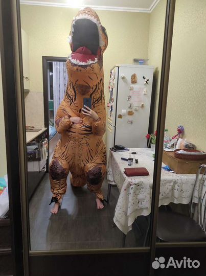 Костюм динозавра в аренду
