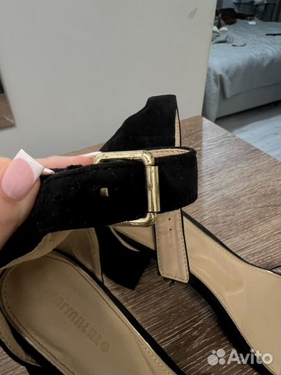 Босоножки Marmalato из искусственной замши