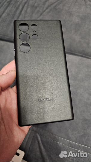 Чехол Leather Case для Samsung galaxy s22 ultra