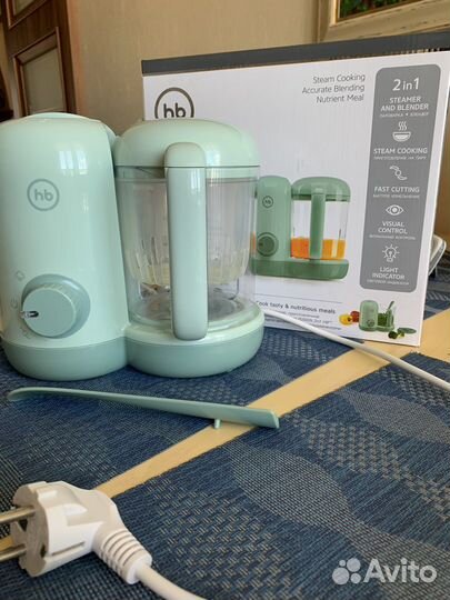 Пароварка блендер happy baby