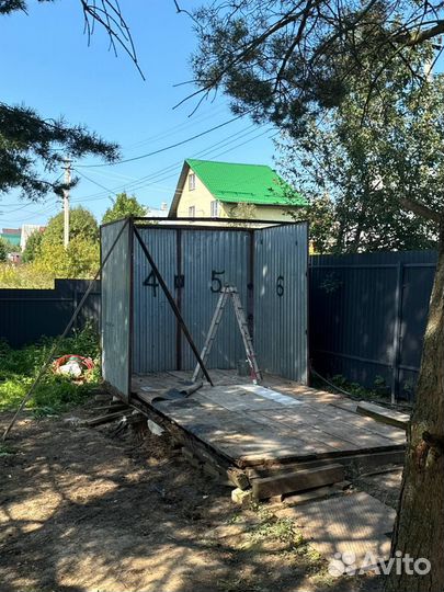 Хозблок гараж