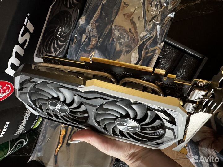 Видеокарта MSI GeForce GTX 1660 armor 6GB