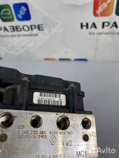 Блок abs Renault Duster HSM F4R 2013