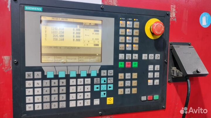 Координатно пробивной пресс с чпу