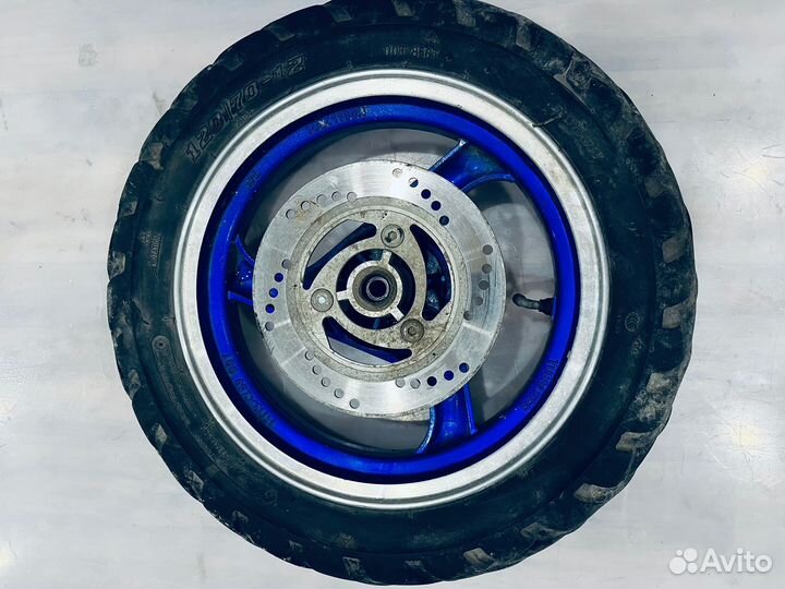 Диск передний на скутер китаец 139 QMB 12х2.50 Б/у