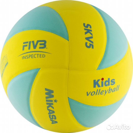 Мяч волейбольный Mikasa SKV5, вес 160-180 гр