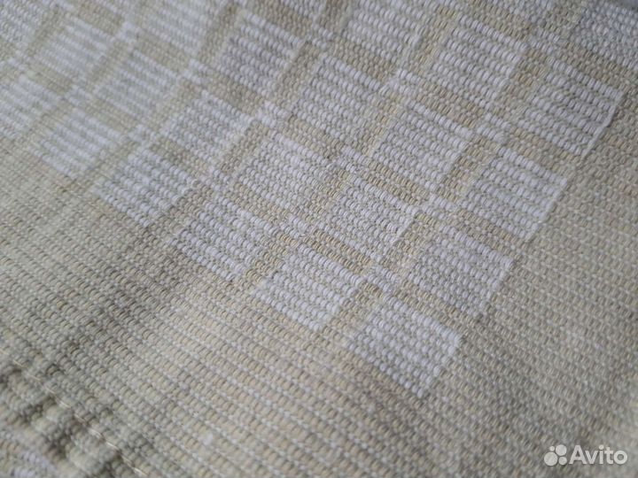 Дорожка, скатерть хлопок лён