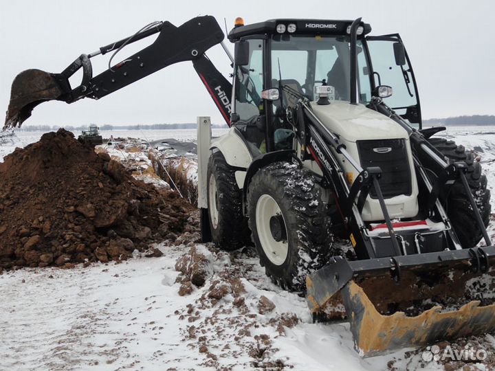 Аренда Экскаватора - Погрузчика Гидромек 102 S