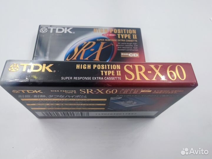 Аудиокассета TDK SR-X 60