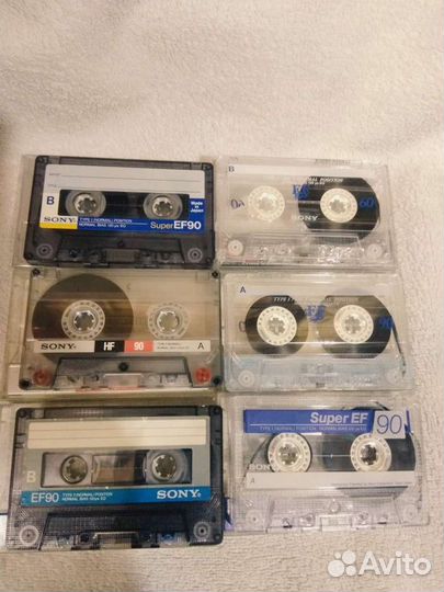 Аудикассеты разные