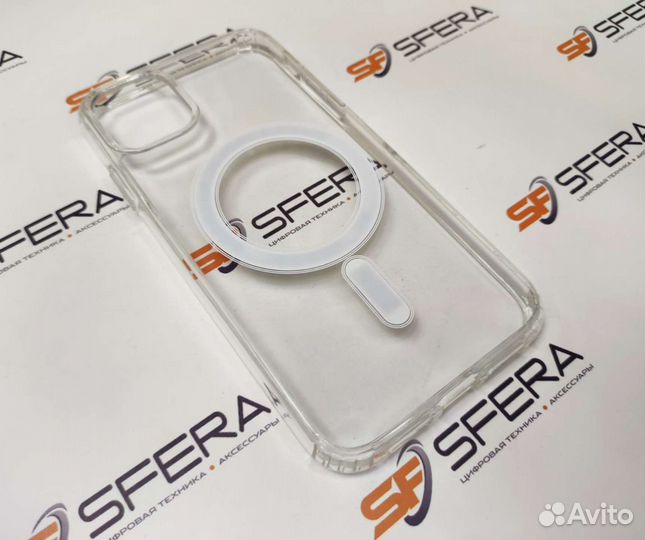 Чехол с магнитом MagSafe для iPhone 11