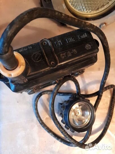 Лампа шахтёрская