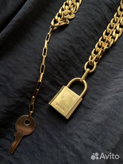 Колье Prada оригинал цепочка