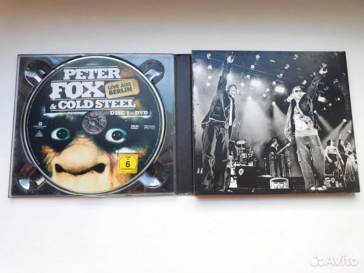 CD с немецкой музыкой Peter Fox+Cold Steel