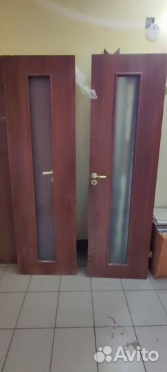 Двери с коробками 2000х800, 2000х600 2 шт