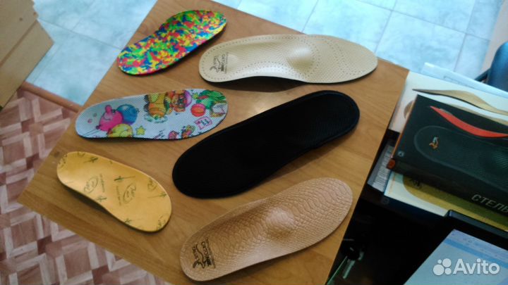 Ортопедические стельки и подпяточники