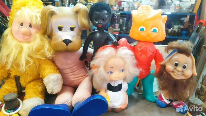 СССР детские игрушки мини колкий пластик и др