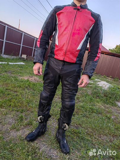 Мото куртка. Мото штаны. Кожа