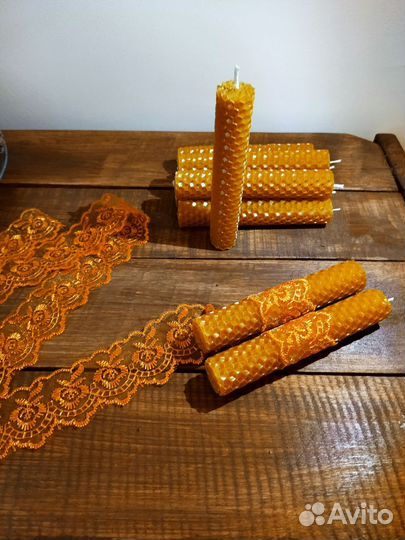 Свечи из вощины