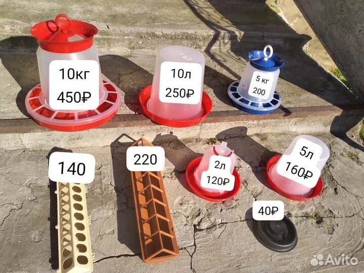 Кормушки и поилки для птиц