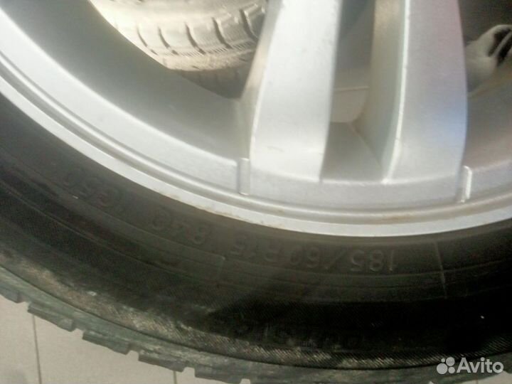 185/60 R15 Yokohama Ice Guard IG50+ Зима Литые R15