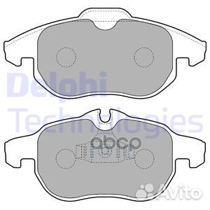 Колодки тормозные дисковые LP1723 Delphi