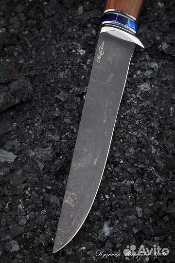 Филейный нож Касатка Х12мф палисандр
