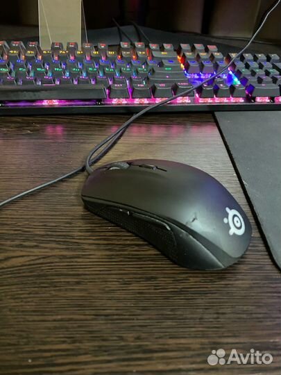Игровая мышь steelseries rival 100